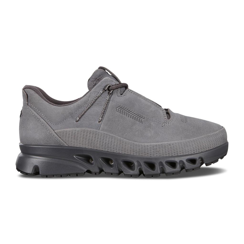 Ecco Multi-Vent Outdoor Gore Tex Shoe Mens Sneakers Titanium Online - India ROY-710893